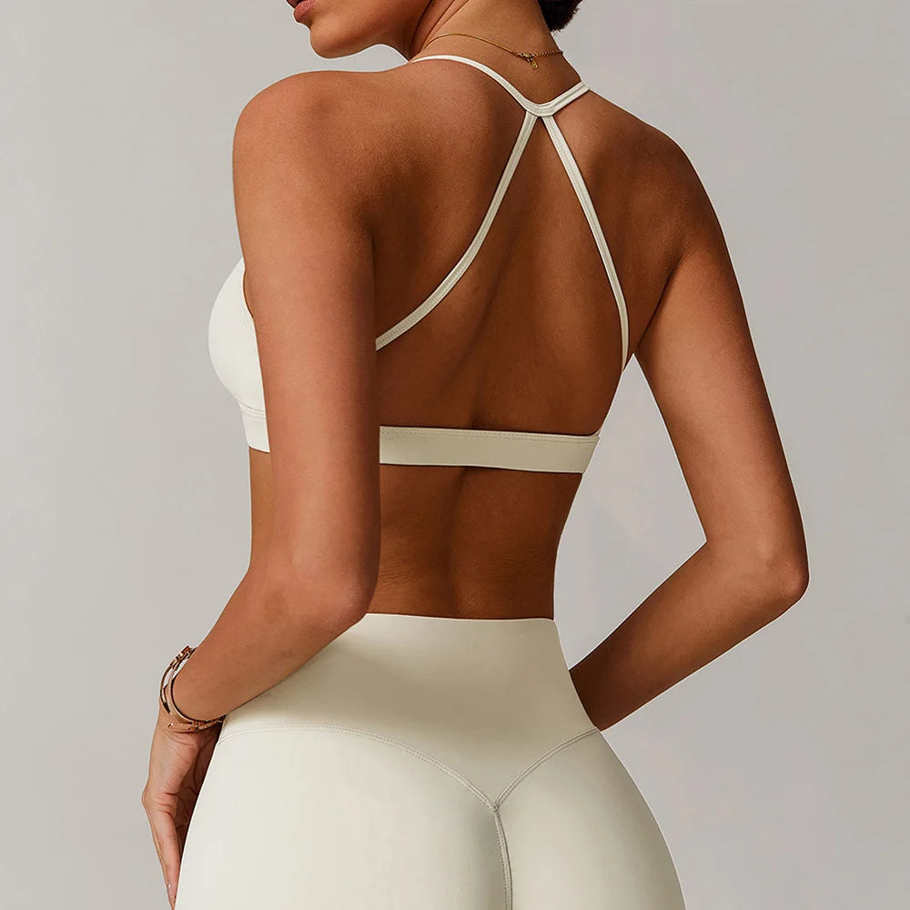 Top Esportivo Feminino Fit Diamond | Yoga, Academia & Corrida | Suporte Shock Proof