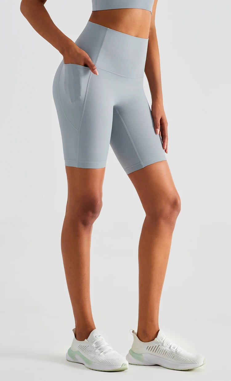 Short Fit Diamond High Waist Soft Stretch - Conforto, Sustentação e Elegância Esportiva.