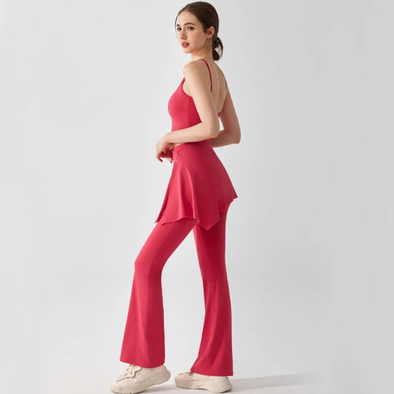 Conjunto Fitness Feminino Fit Diamonds 2 Peças — Top + Legging Buttery Soft Super Stretch de Secagem Rápida