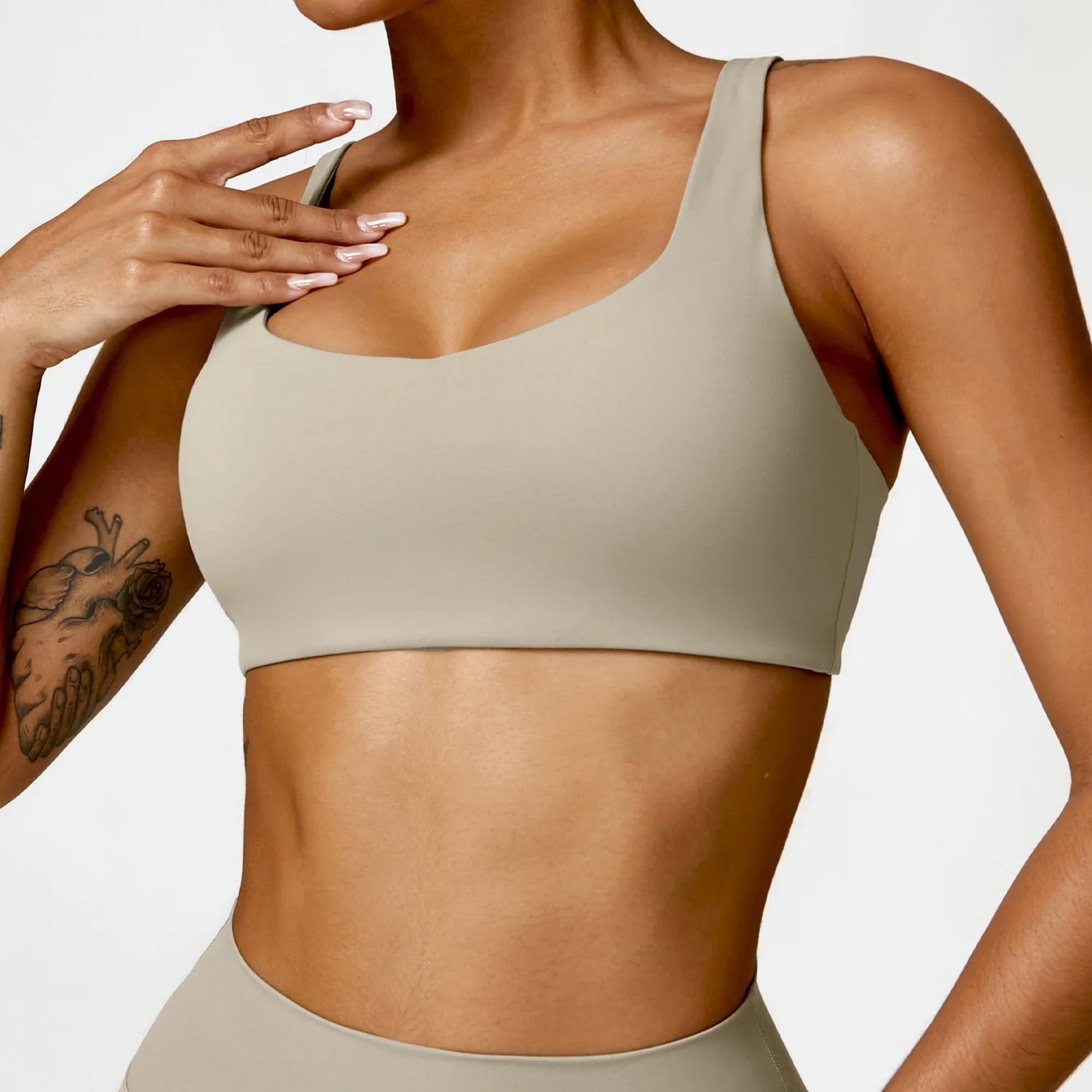 Top Alças Largas Fit Diamond | Sexy Push Up, Respirável e Conforto Total