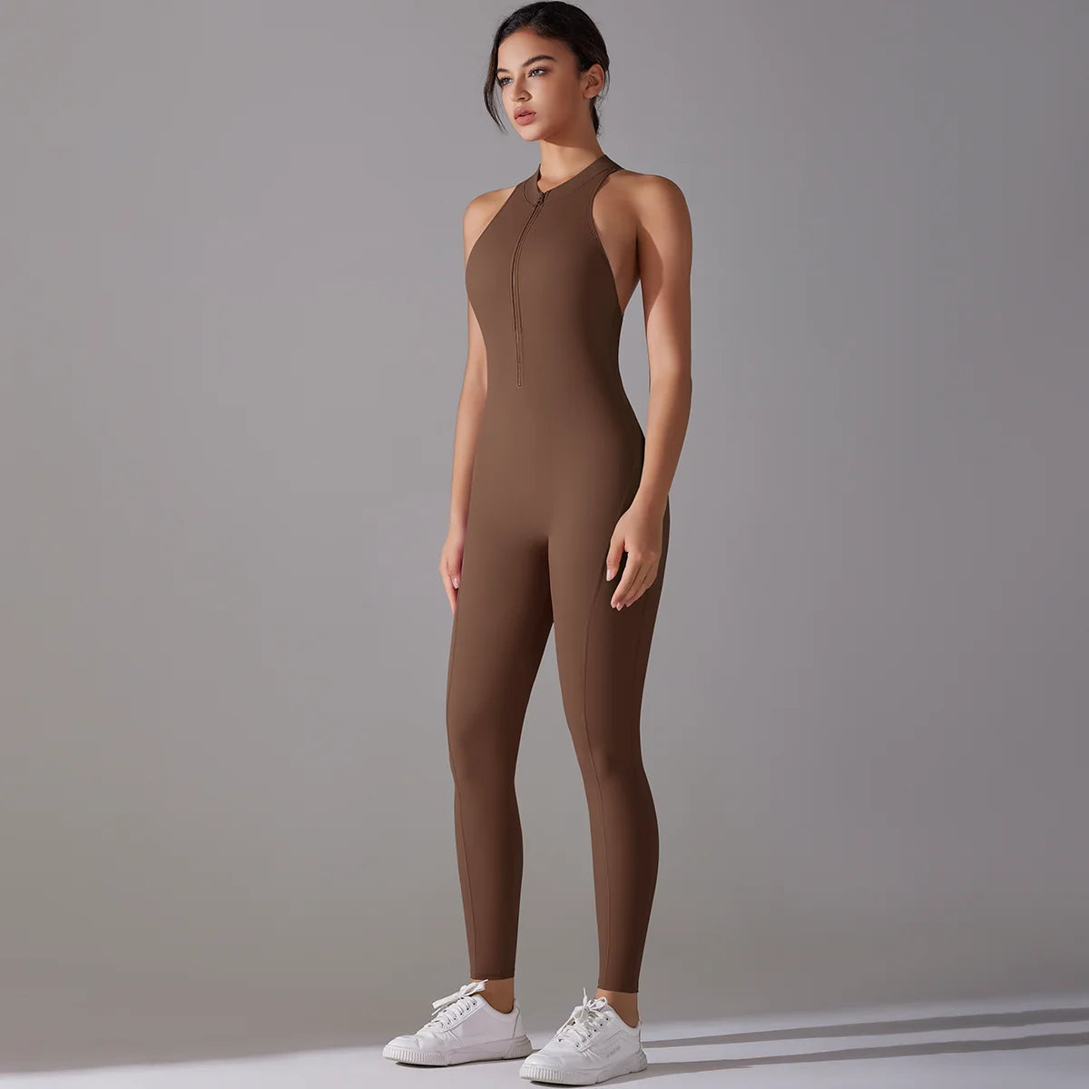 Macacão Body Feminino Modelador Fitness – Levanta Bumbum, Reduz Barriga, Alta Compressão