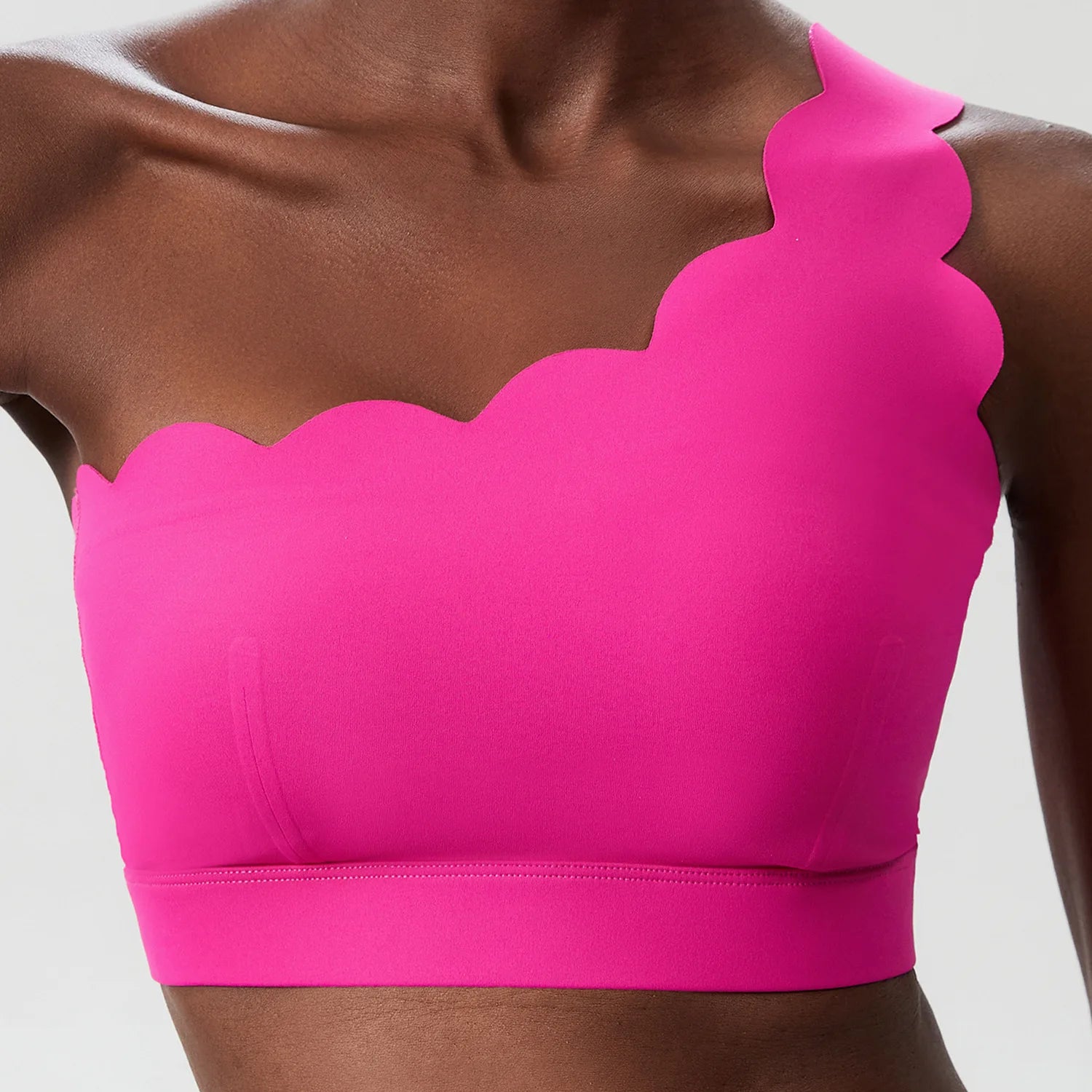 Top Esportivo Feminino Fit Diamond – Single Strap Slim Fit