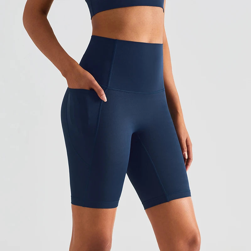 Short Fit Diamond High Waist Soft Stretch - Conforto, Sustentação e Elegância Esportiva.