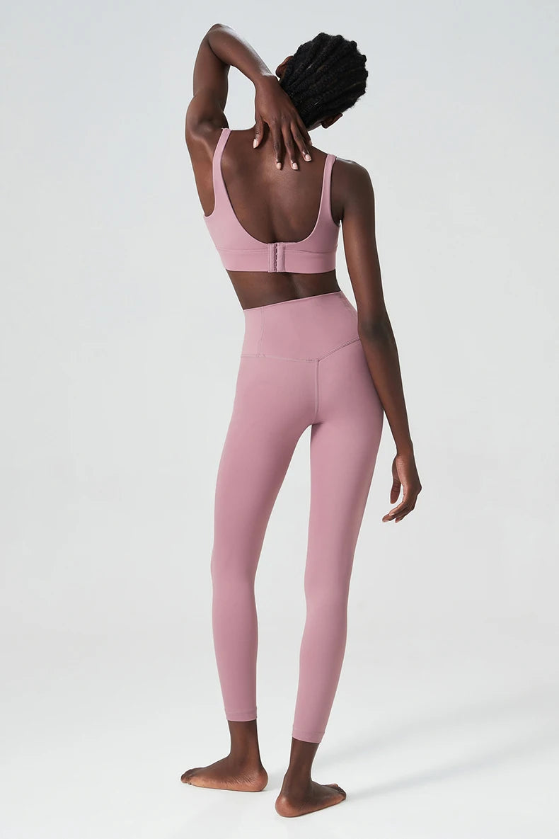 Conjunto Fitness Feminino 2 Peças Fit Diamond – Buttery Soft Slim Fit Respirável