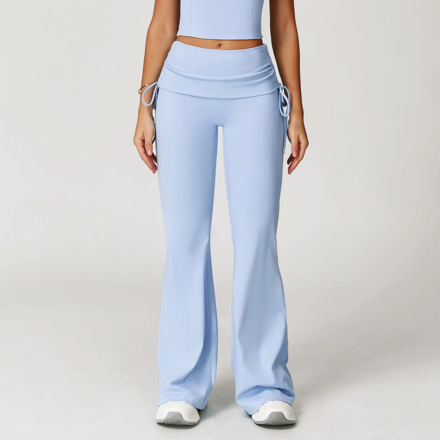 Calça Flare Yoga Levanta Bumbum – Cintura Alta, Modelagem Flared e Conforto Total para Academia e Dia a Dia