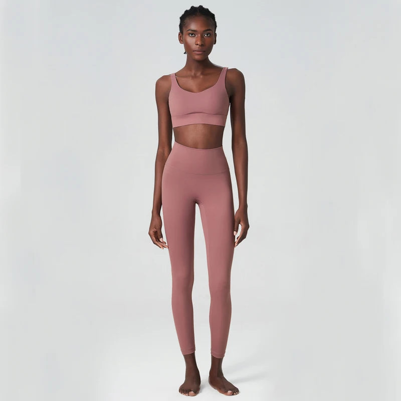 Conjunto Fitness Feminino 2 Peças Fit Diamond – Buttery Soft Slim Fit Respirável