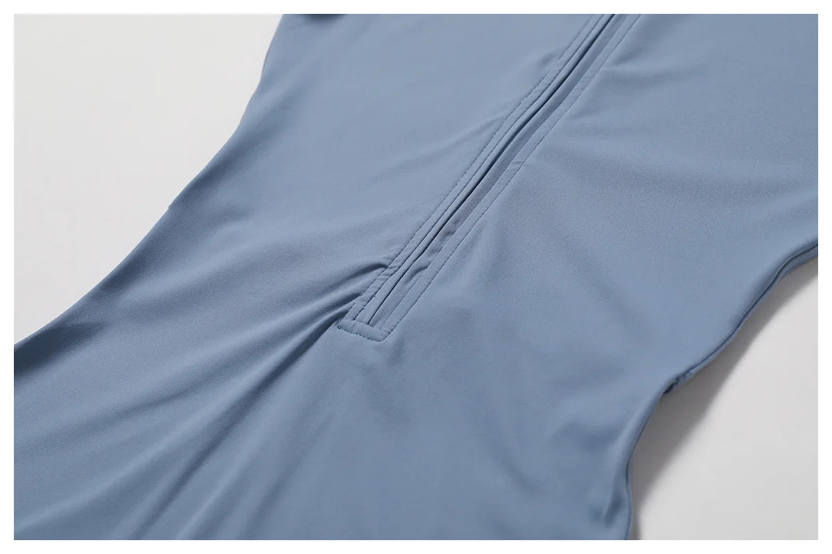 Macacão Fitness Feminino Manga Longa com Zíper – Push Up One Piece | Fit Diamond