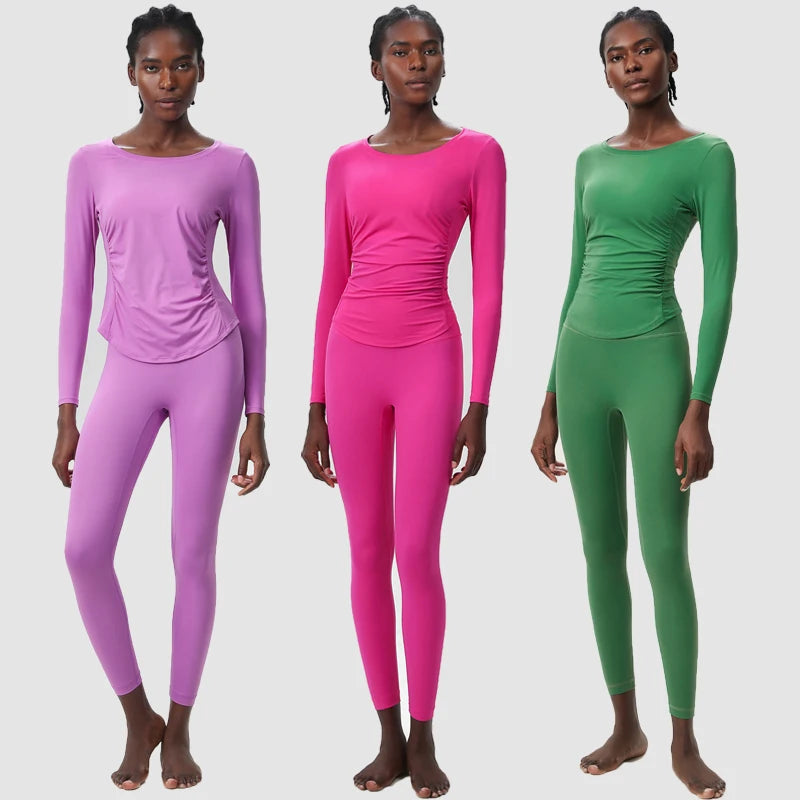 Conjunto Fitness Feminino 2 Peças Fit Diamond – Buttery Soft Slim Fit