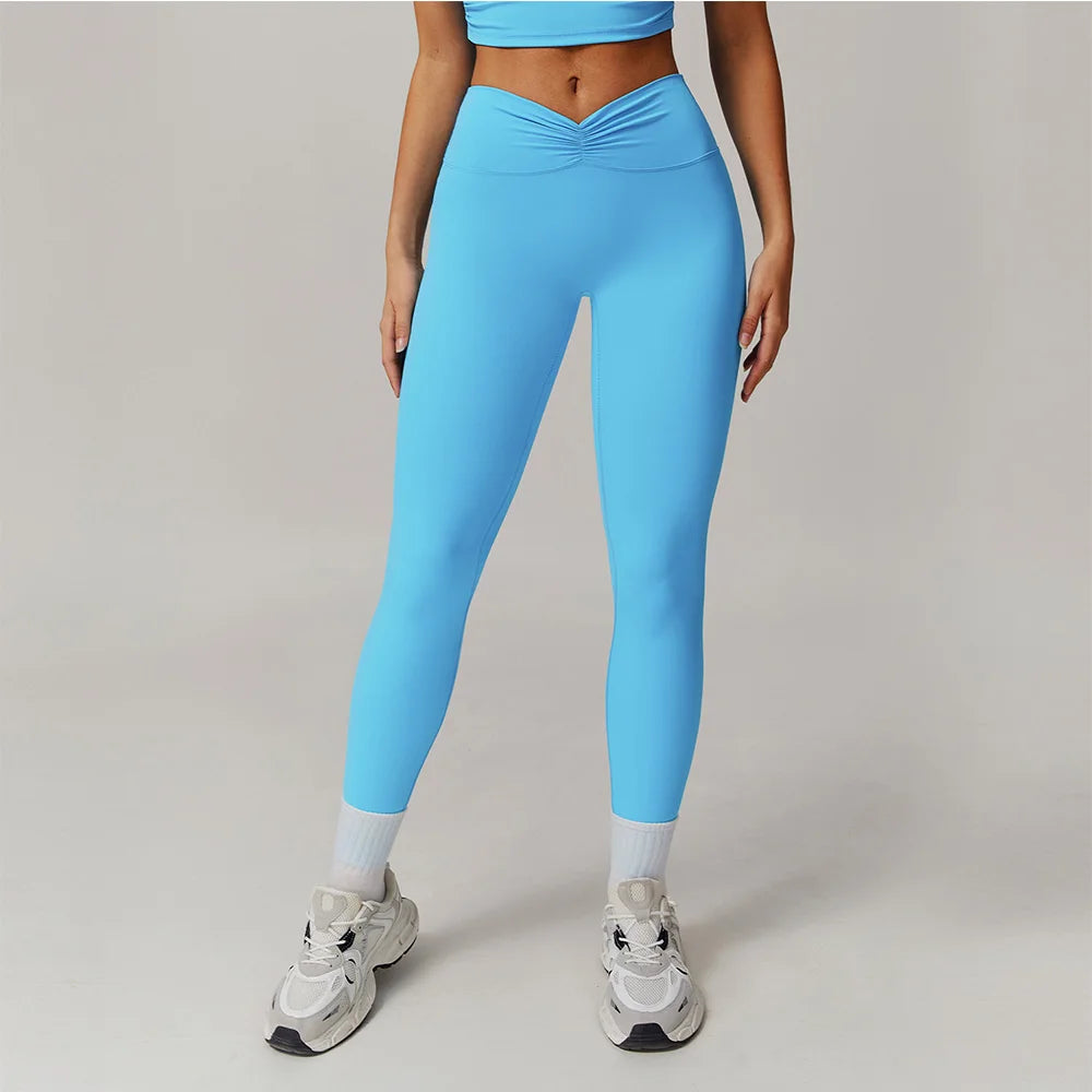 Legging Cintura Alta Scrunch – Levanta Bumbum, Alta Elasticidade e Respirabilidade para Treinos e Yoga