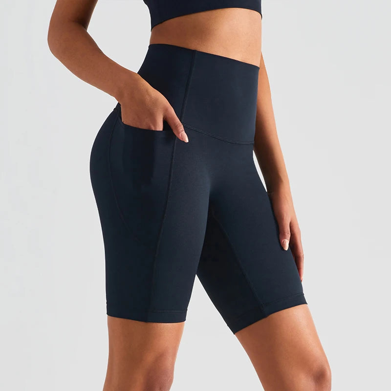 Short Fit Diamond High Waist Soft Stretch - Conforto, Sustentação e Elegância Esportiva.