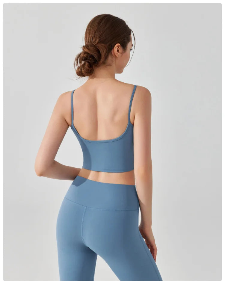 Conjunto Fitness Feminino Fit Diamonds 2 Peças — Top + Legging Buttery Soft Super Stretch de Secagem Rápida