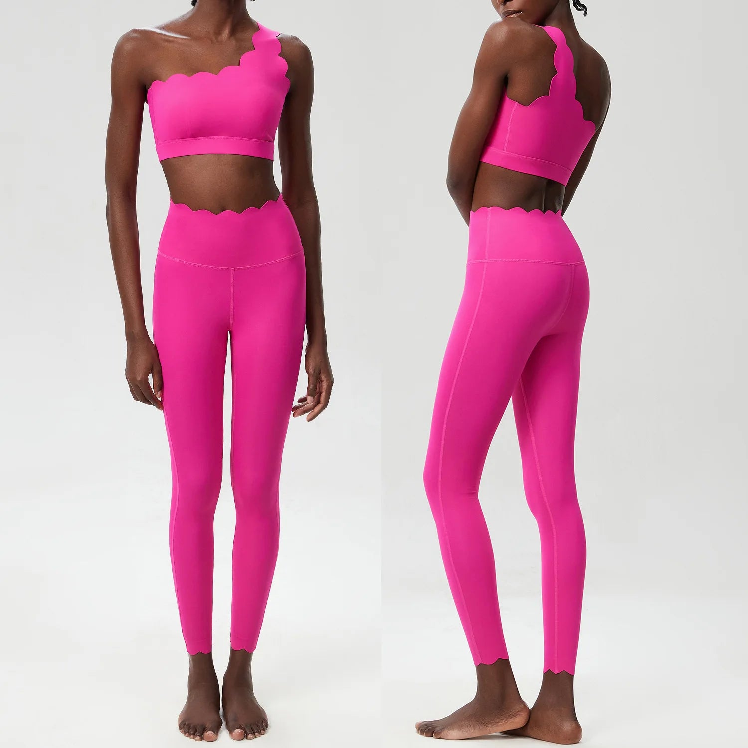 Conjunto Fitness Feminino 2 Peças Fit Diamond – Buttery Soft Slim Fit Respirável