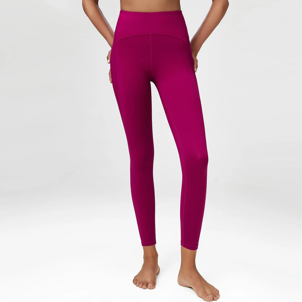 Legging Feminina Fit Diamonds Essential — Cintura Alta, Tecido Buttery Soft e Compressão Leve
