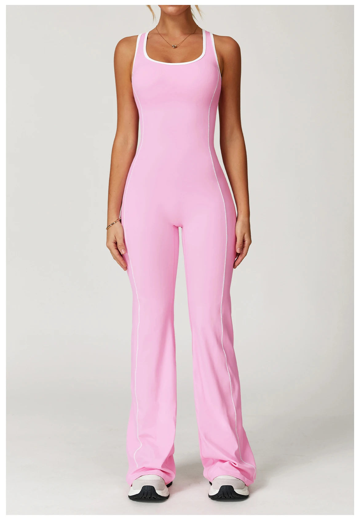 Macacão Fitness Feminino Curto com Zíper – One Piece Sem Manga | Fit Diamond