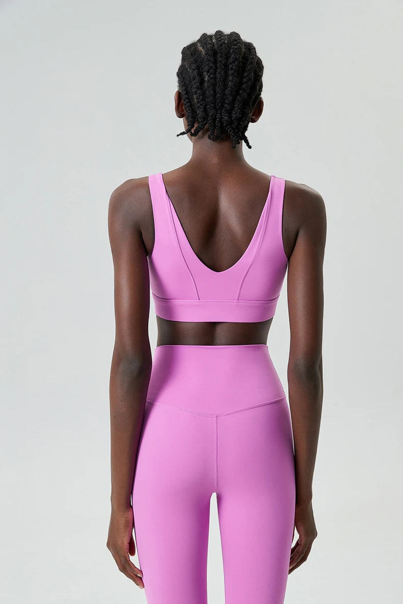 Top Fit Diamond High Impact Zipper Bra