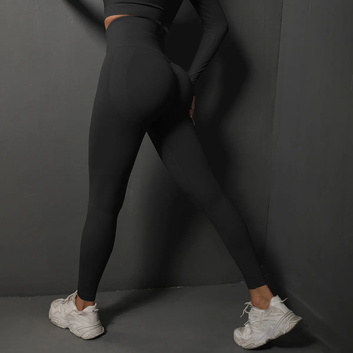 Legging Feminina Sem Costura – Cintura Alta, Efeito Levanta Bumbum, Compressão e Conforto