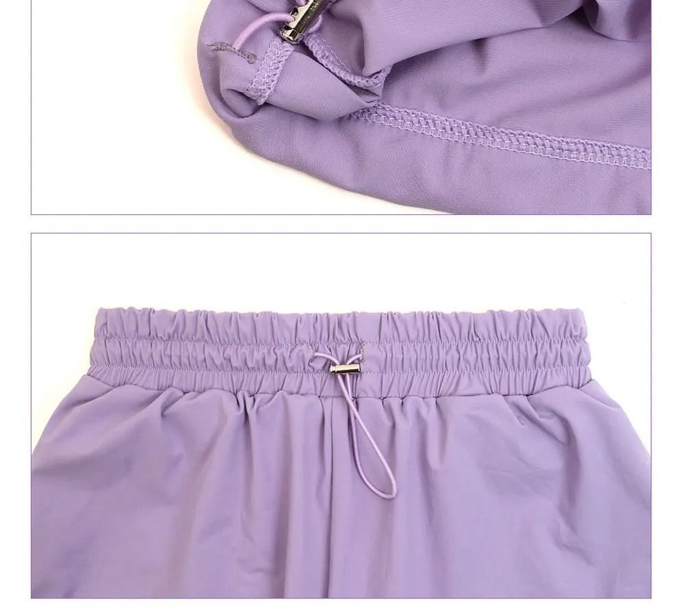 Conjunto Fitness Feminino Fit Diamonds Outdoor — Top Manga Longa + Legging com Bolsos e Secagem Rápida