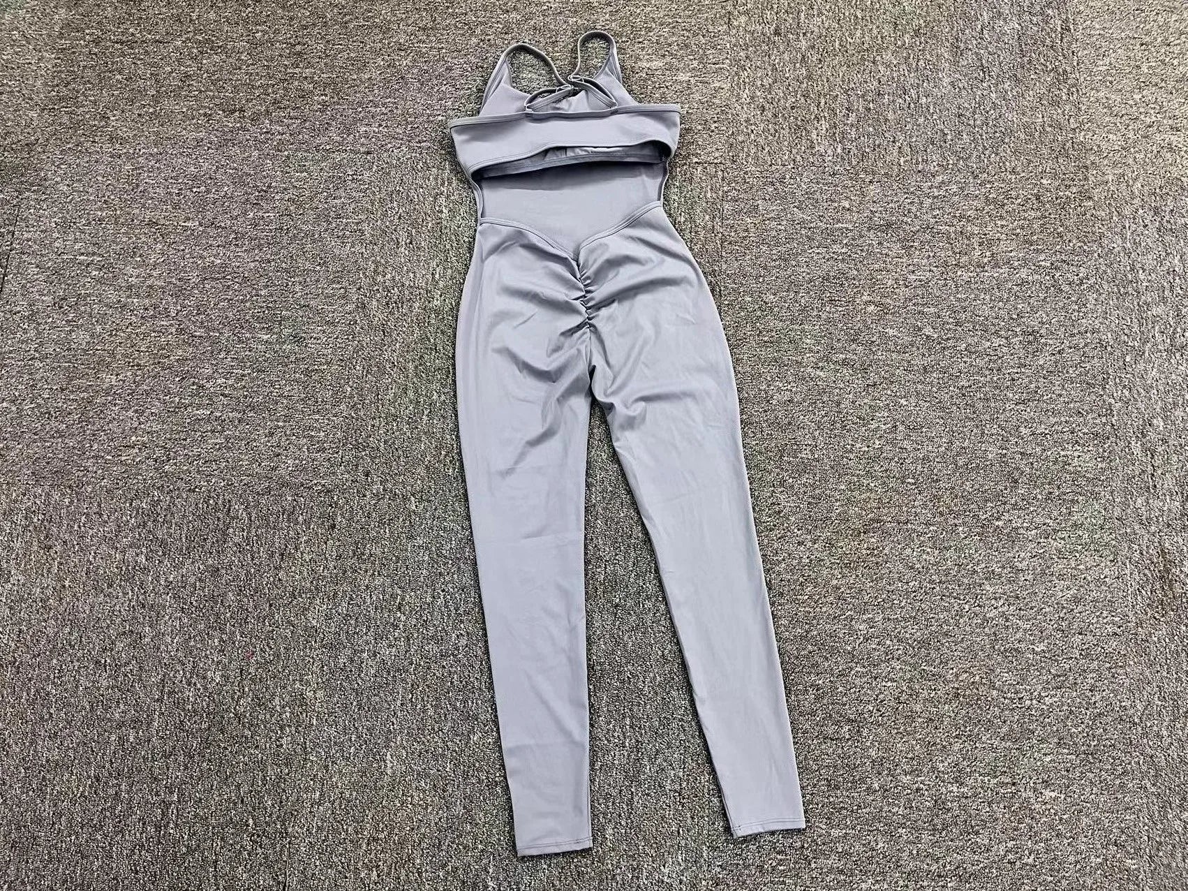 Macacão Fitness Feminino Curto – Sem Manga, One Piece para Treino & Yoga | Fit Diamond