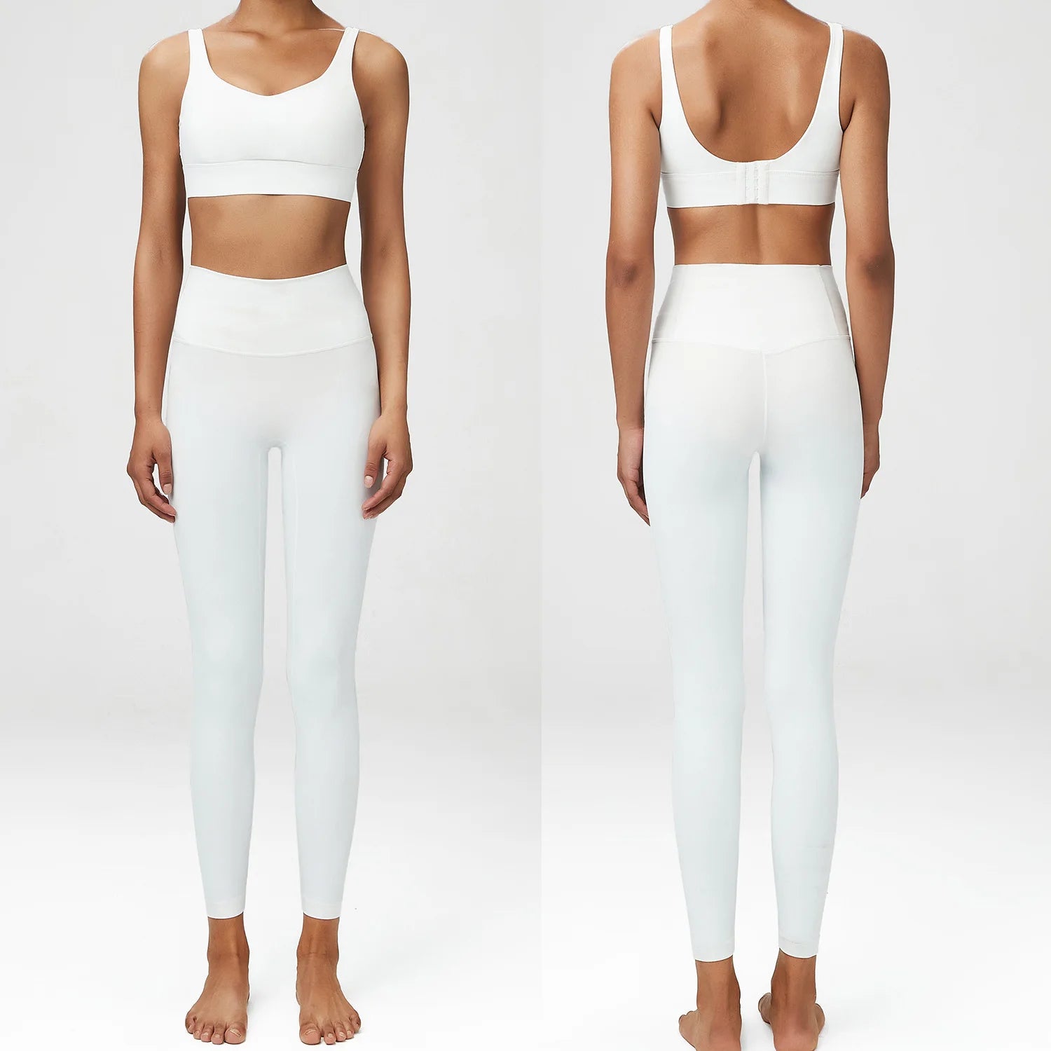 Conjunto Fitness Feminino 2 Peças Fit Diamond – Buttery Soft Slim Fit Respirável