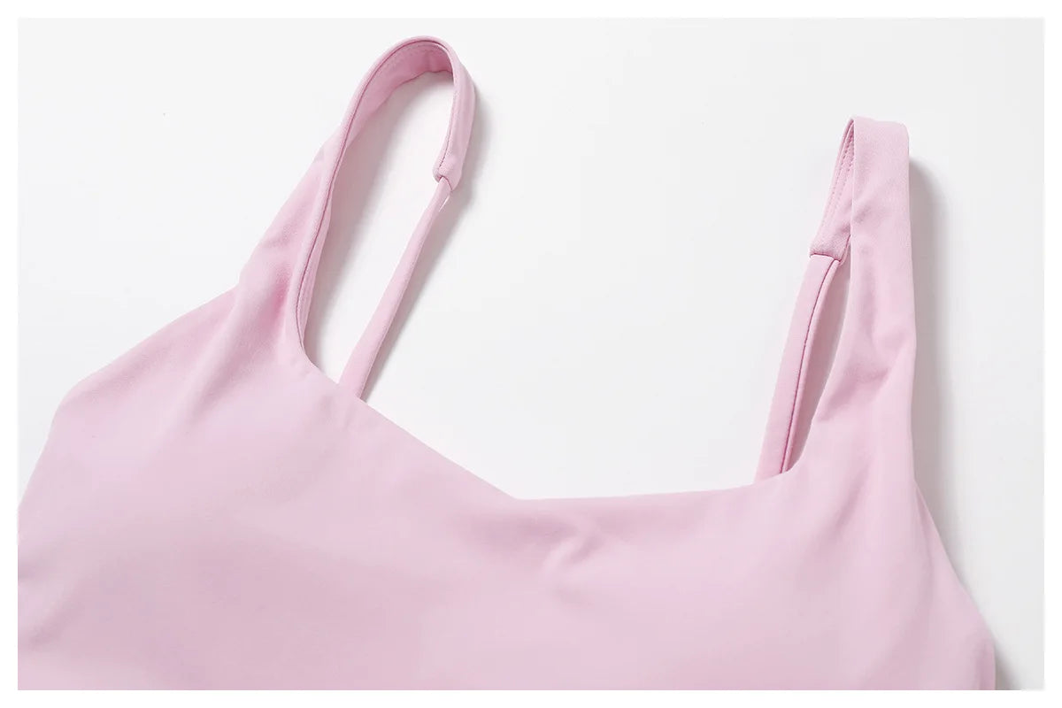 Top Alças Largas Fit Diamond | Sexy Push Up, Respirável e Conforto Total