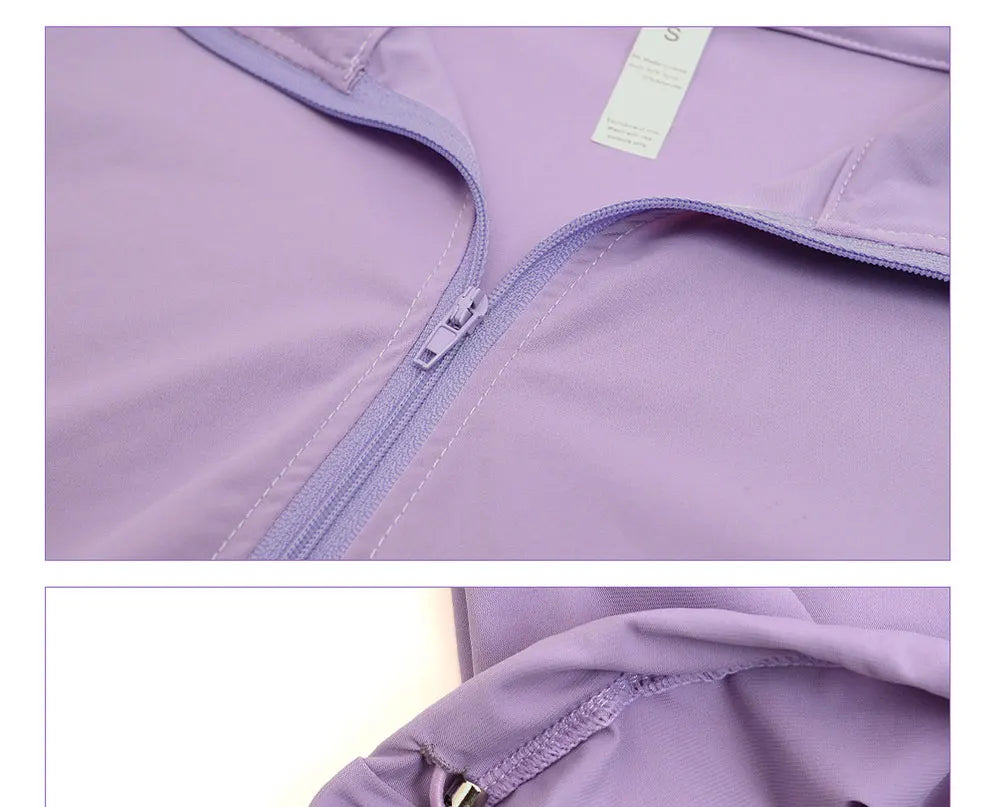 Conjunto Fitness Feminino Fit Diamonds Outdoor — Top Manga Longa + Legging com Bolsos e Secagem Rápida