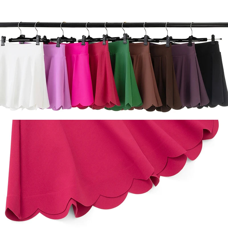 Conjunto Fitness Feminino 2 Peças Fit Diamond – Summer Tennis Skirt + Top