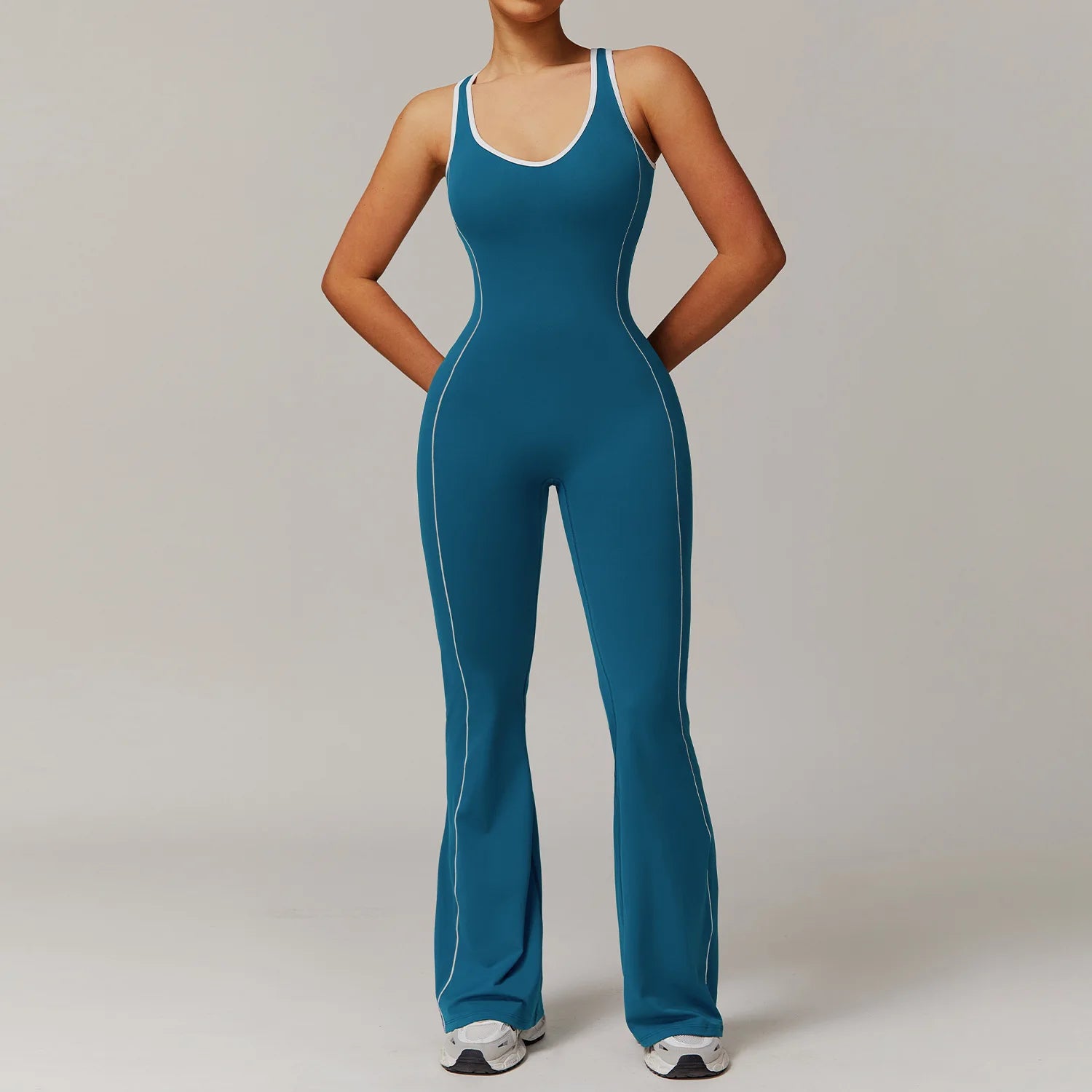 Macacão Fitness Feminino Sem Manga – Push Up One Piece | Fit Diamond