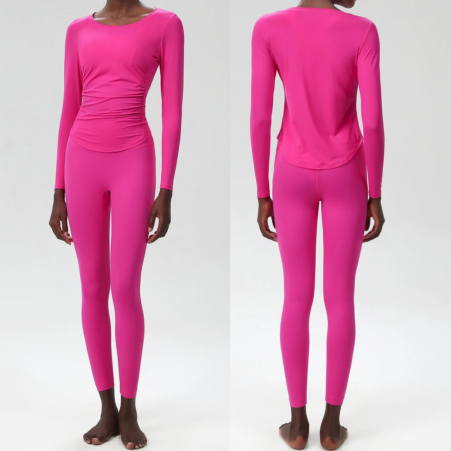Conjunto Fitness Feminino 2 Peças Fit Diamond – Buttery Soft Slim Fit
