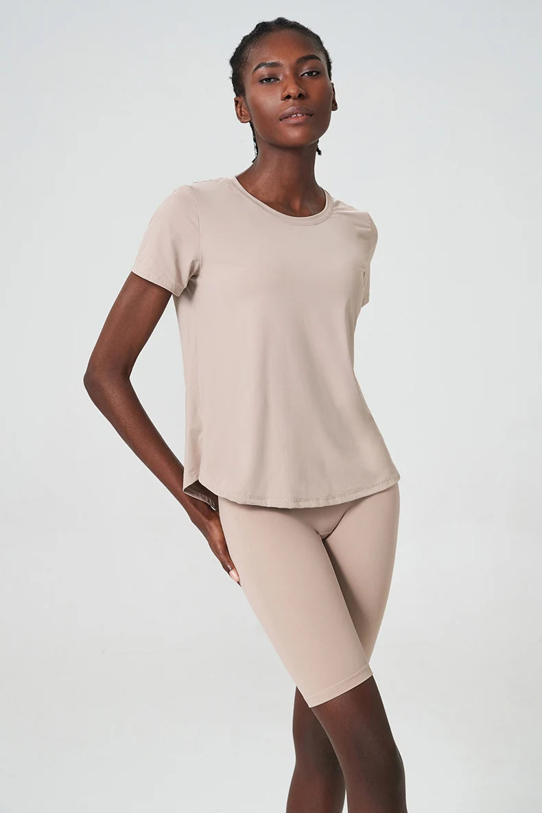 Conjunto Fitness Feminino Fit Diamonds Summer — Top + Short de Secagem Rápida e Toque Suave