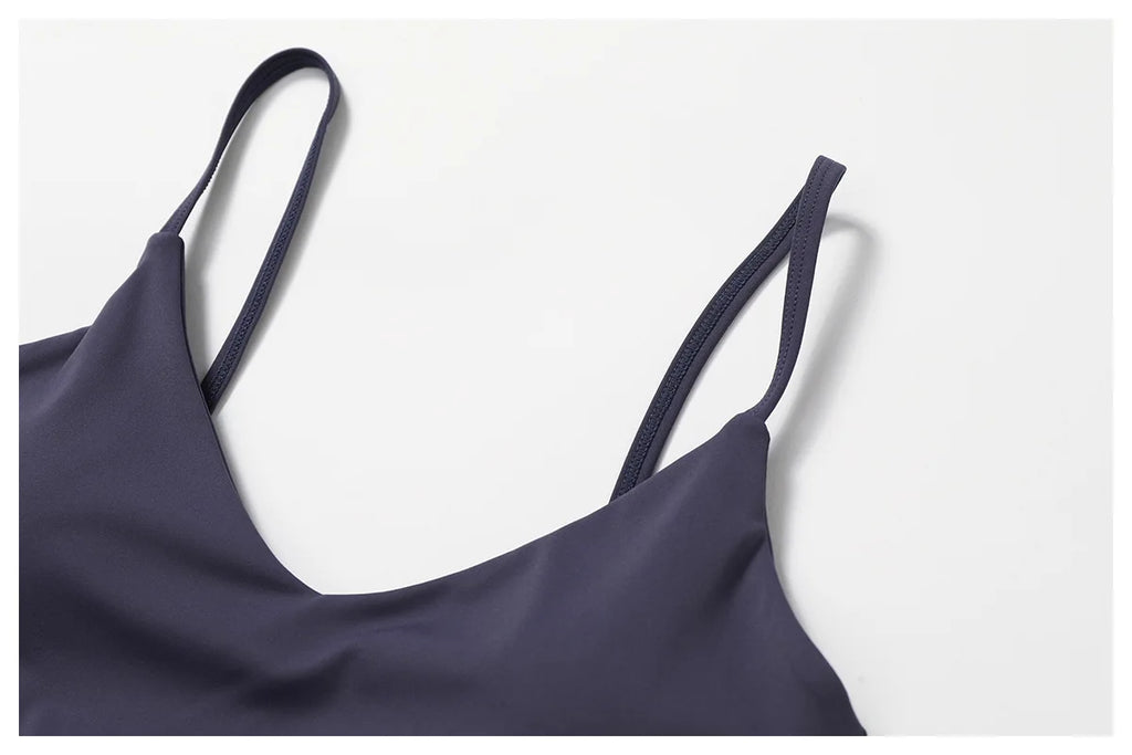 Top Esportivo Feminino Fit Diamond | Backless Shockproof | Yoga & Academia