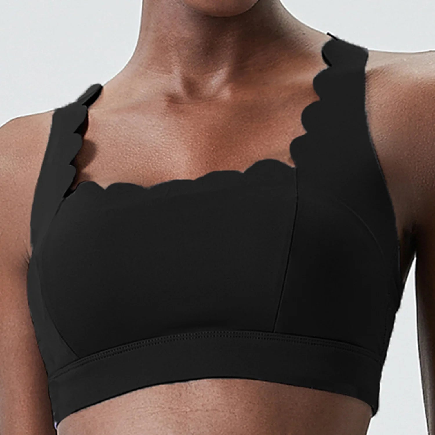 Top Esportivo Feminino Fit Diamond – Buttery Soft Decote Quadrado Sexy Back