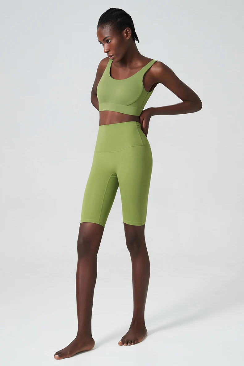 Conjunto Fitness Feminino 2 Peças Fit Diamond – Summer Shorts + Top Super Stretch