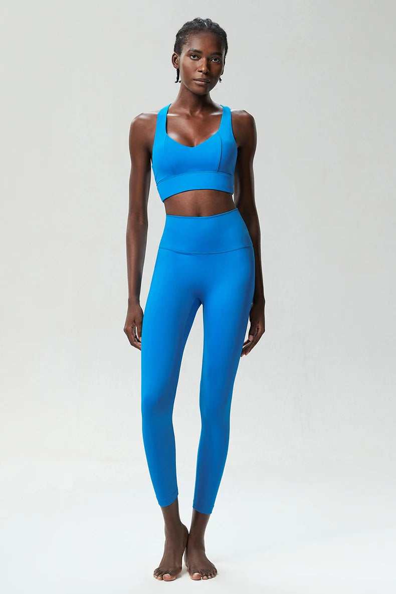 Conjunto Fitness Feminino 2 Peças Fit Diamond – Buttery Soft Slim Fit