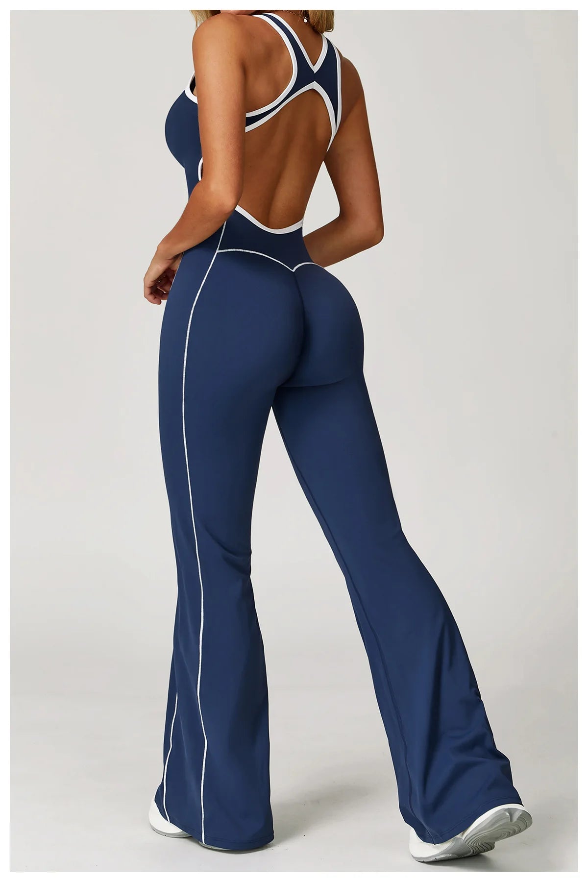 Macacão Fitness Feminino Curto com Zíper – One Piece Sem Manga | Fit Diamond