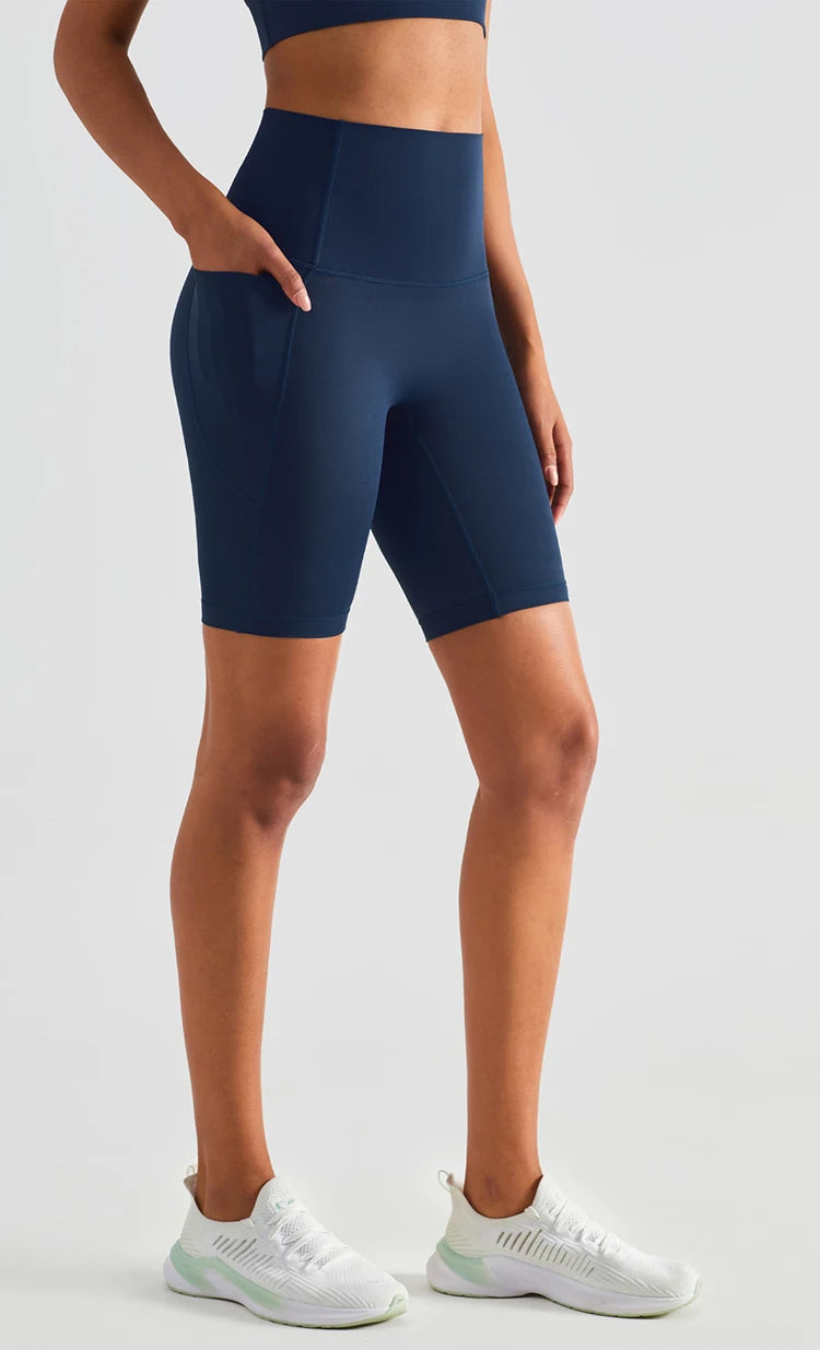 Short Fit Diamond High Waist Soft Stretch - Conforto, Sustentação e Elegância Esportiva.