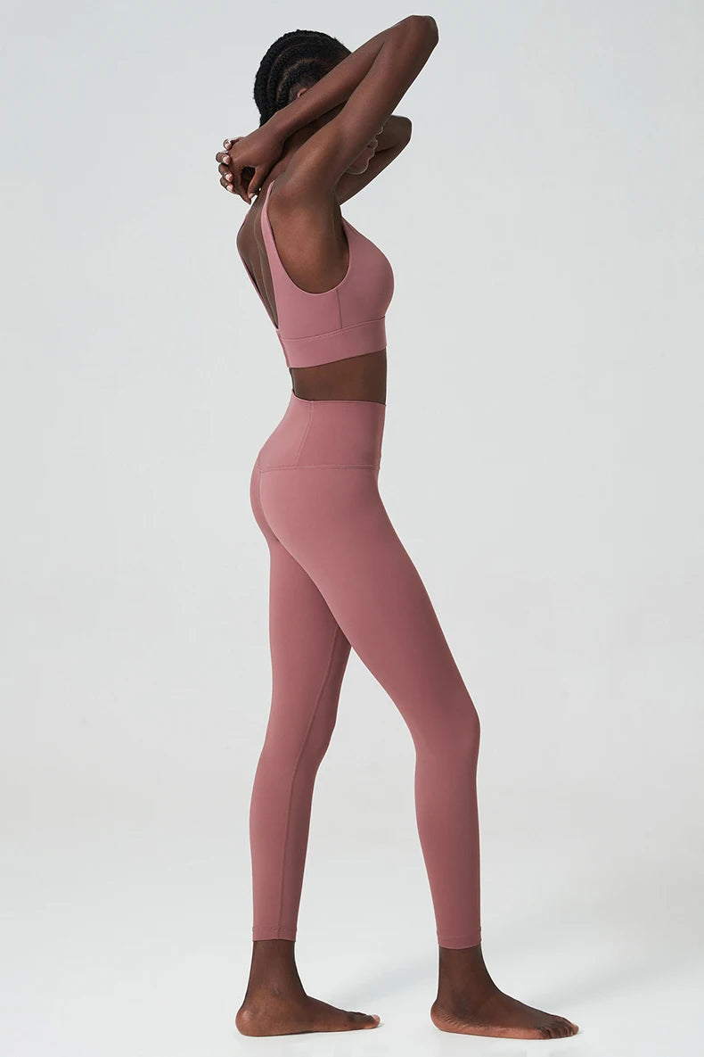 Conjunto Fitness Feminino 2 Peças Fit Diamond – Buttery Soft Slim Fit Respirável