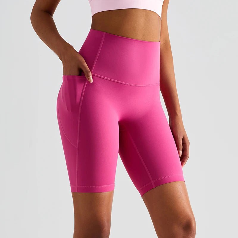 Short Fit Diamond High Waist Soft Stretch - Conforto, Sustentação e Elegância Esportiva.