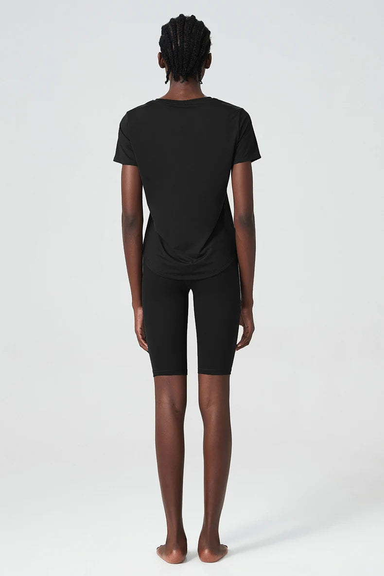 Conjunto Fitness Feminino Fit Diamonds Summer — Top + Short de Secagem Rápida e Toque Suave