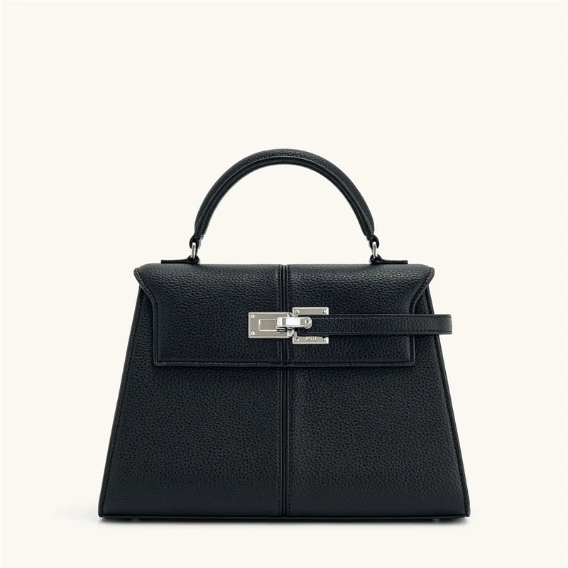 Bolsa Feminina Elise Couro Legitimo – Crossbody Quadrada 2025