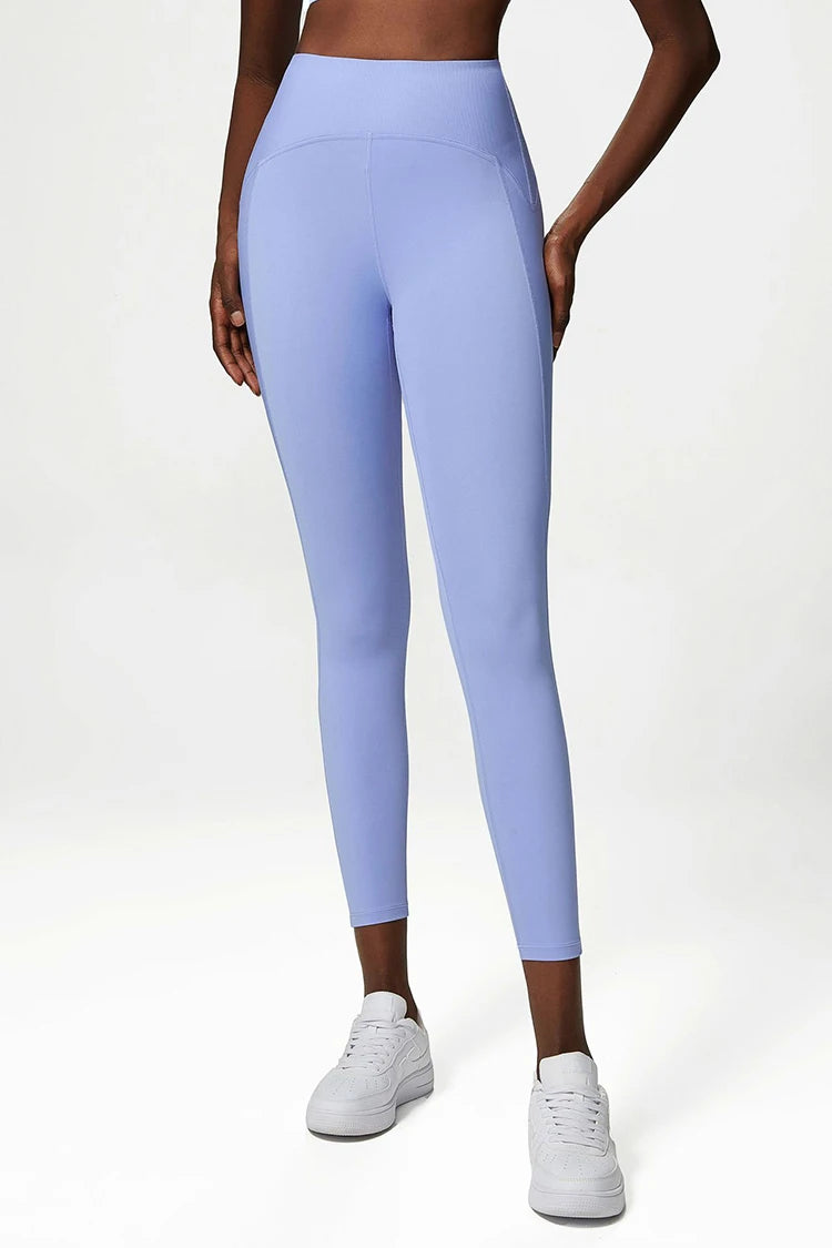 Conjunto Fitness Feminino 2 Peças Fit Diamond – Top + Legging Cintura Alta Slim Fit