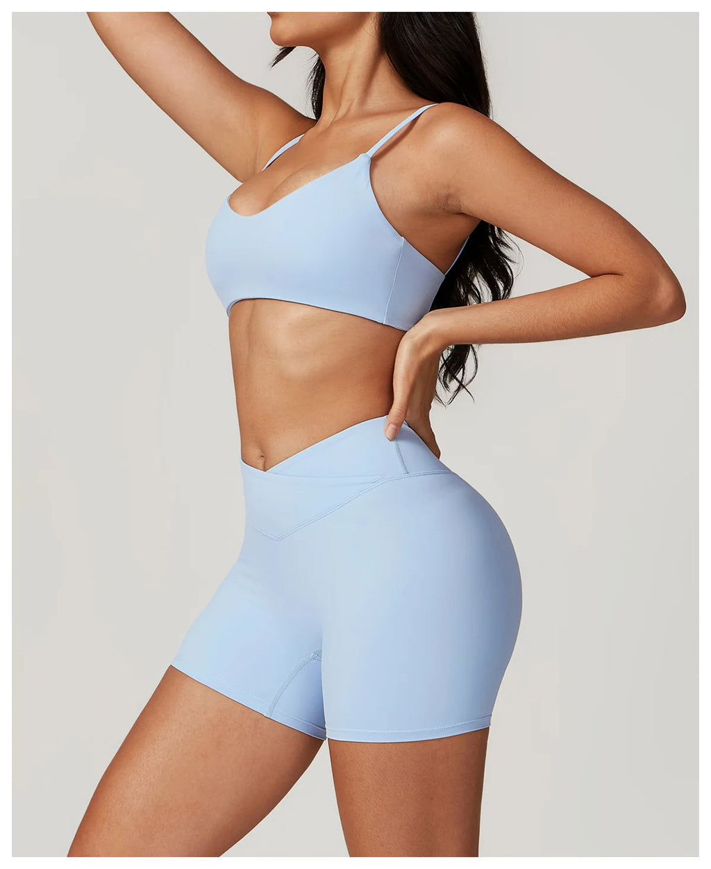 Top Esportivo Feminino Fit Diamond | Backless Shockproof | Yoga & Academia