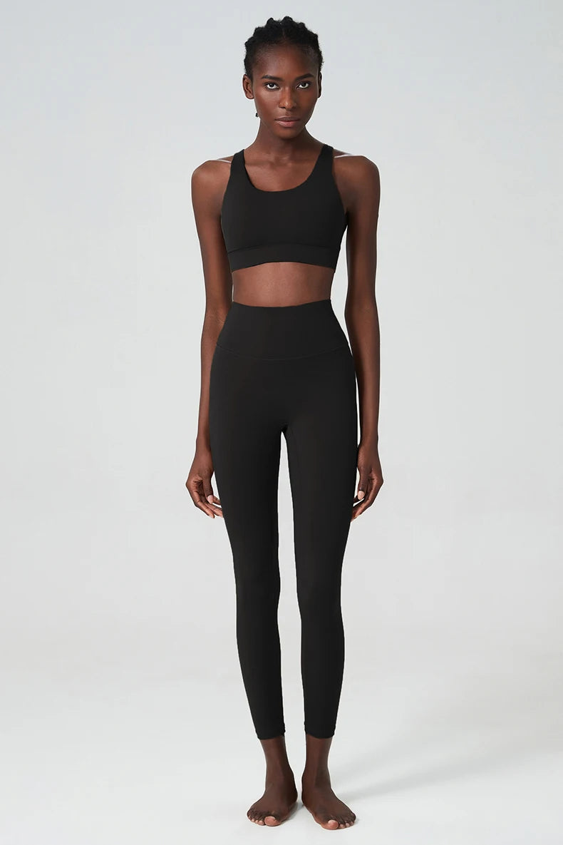 Top Esportivo Feminino Fit Diamond – High Impact U-Neck Super Stretch