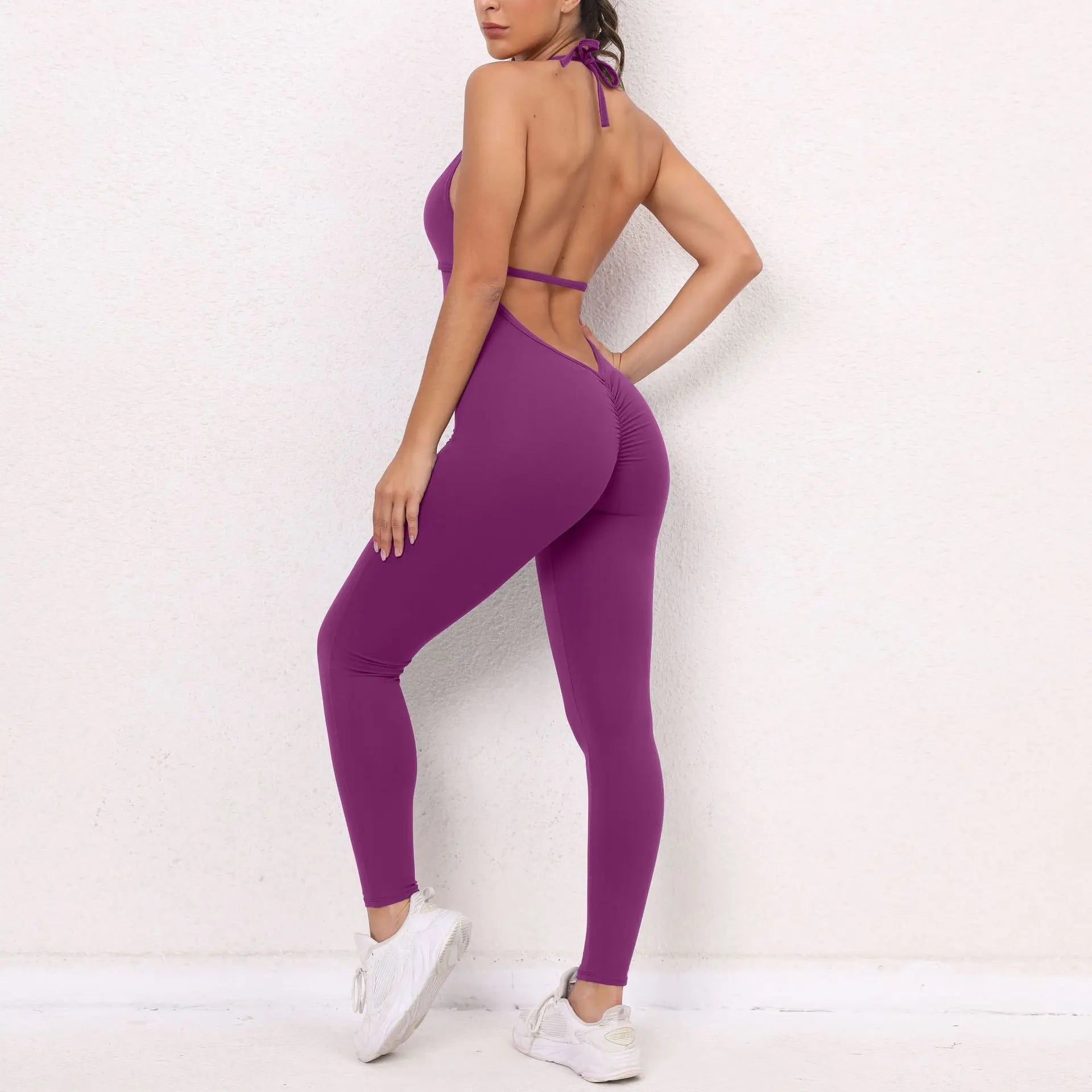 Macacão Fitness Feminino Sem Manga – Push Up One Piece | Fit Diamond