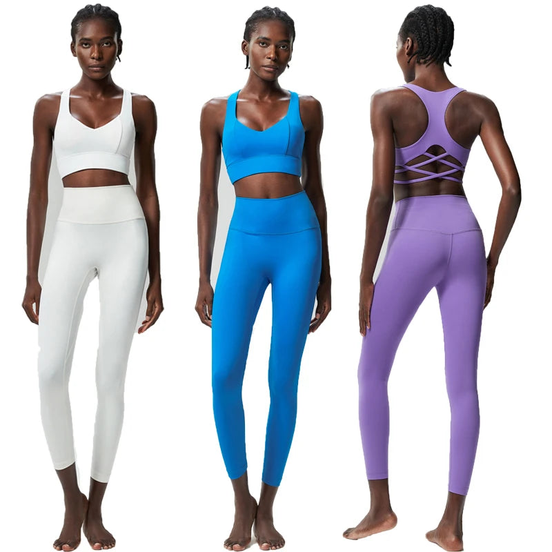 Conjunto Fitness Feminino 2 Peças Fit Diamond – Buttery Soft Slim Fit