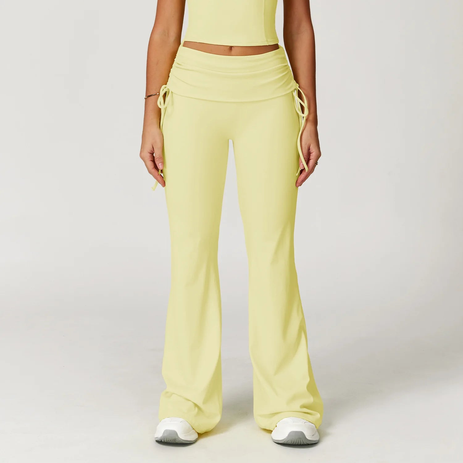 Calça Flare Yoga Levanta Bumbum – Cintura Alta, Modelagem Flared e Conforto Total para Academia e Dia a Dia
