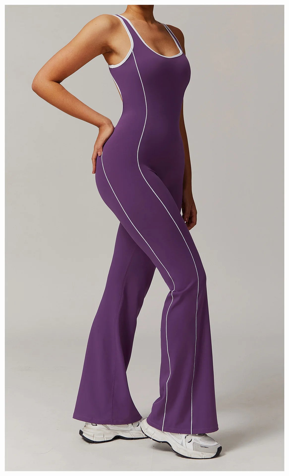 Macacão Fitness Feminino Sem Manga – Push Up One Piece | Fit Diamond