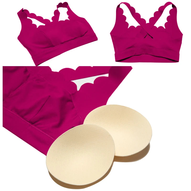 Top Esportivo Feminino Fit Diamond – Buttery Soft Decote Quadrado Sexy Back