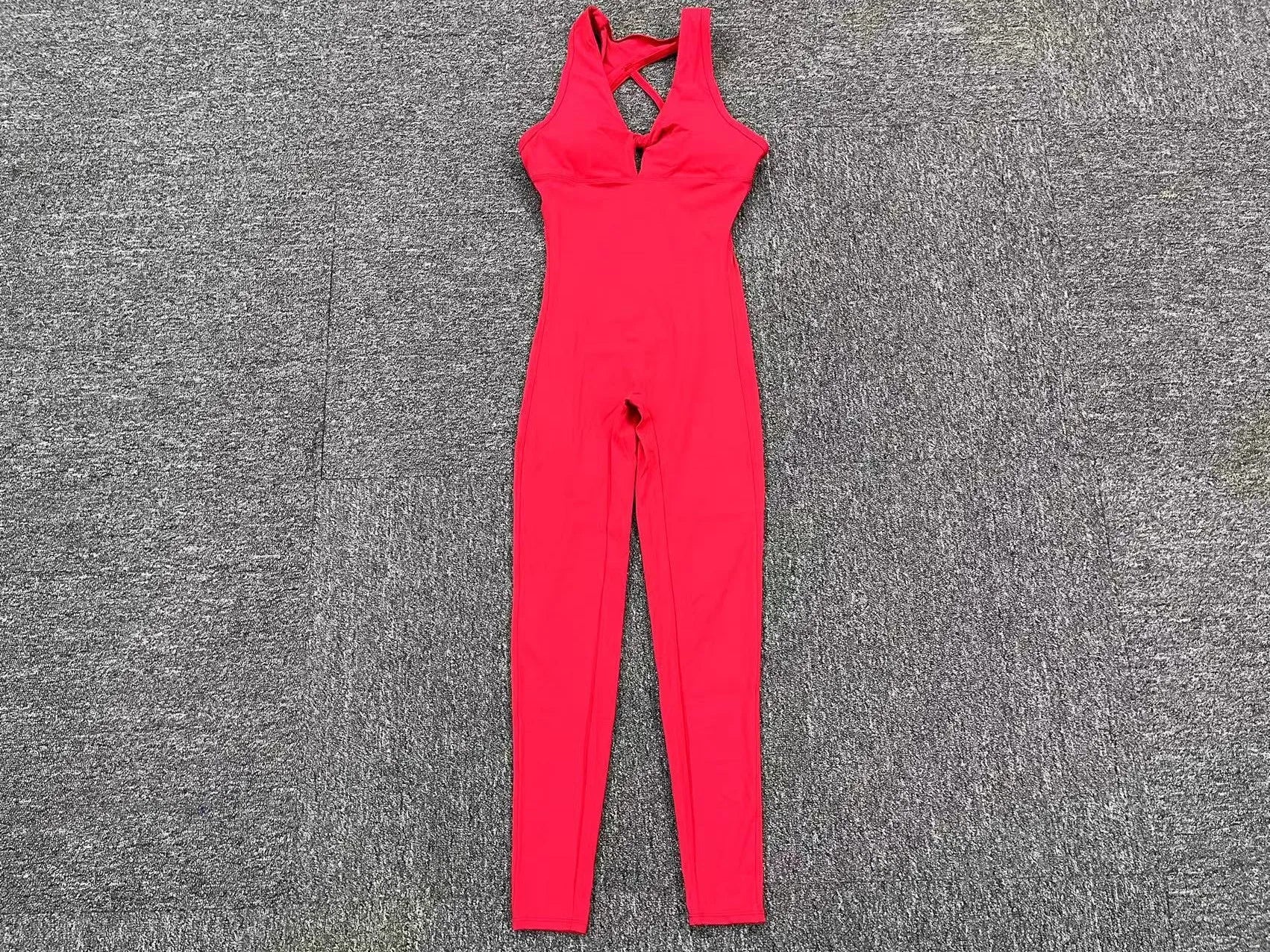 Macacão Fitness Feminino Sem Manga Costas Abertas – One Piece Yoga | Fit Diamond