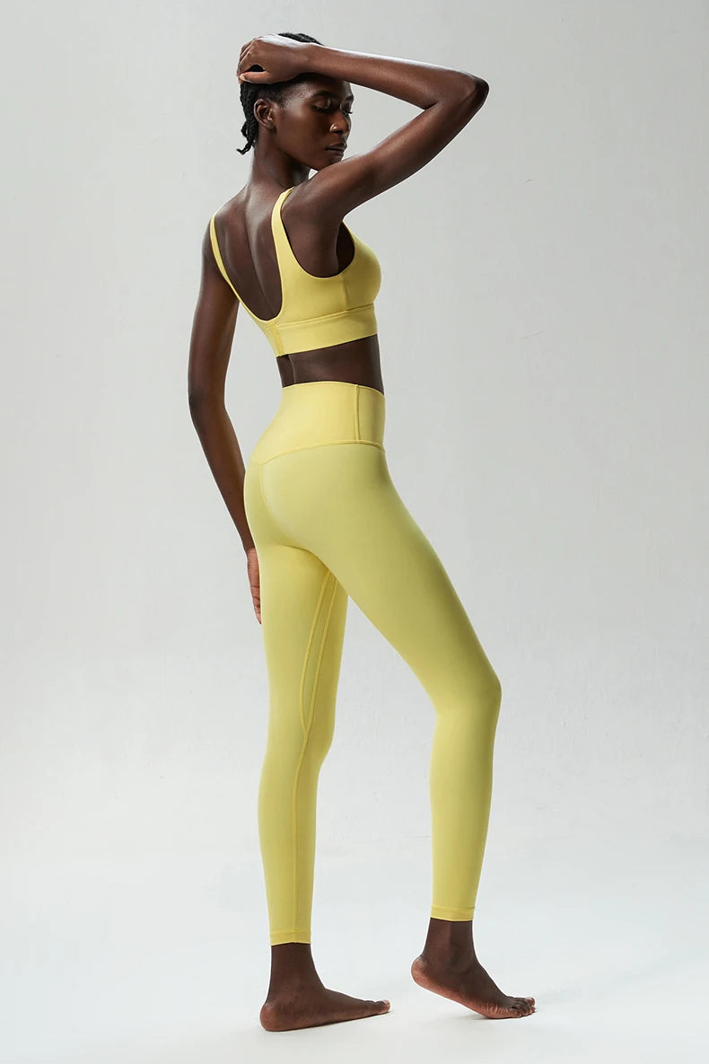 Conjunto Fitness Feminino 2 Peças Fit Diamond – Buttery Soft Slim Fit Respirável