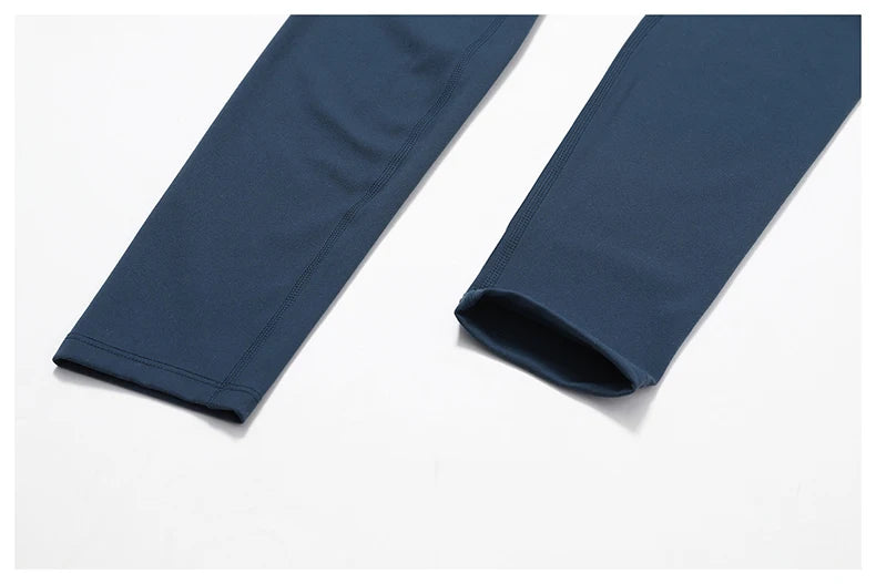 Conjunto Fitness Feminino Fit Diamonds 2 Peças — Top Manga Longa + Legging Buttery Soft de Secagem Rápida